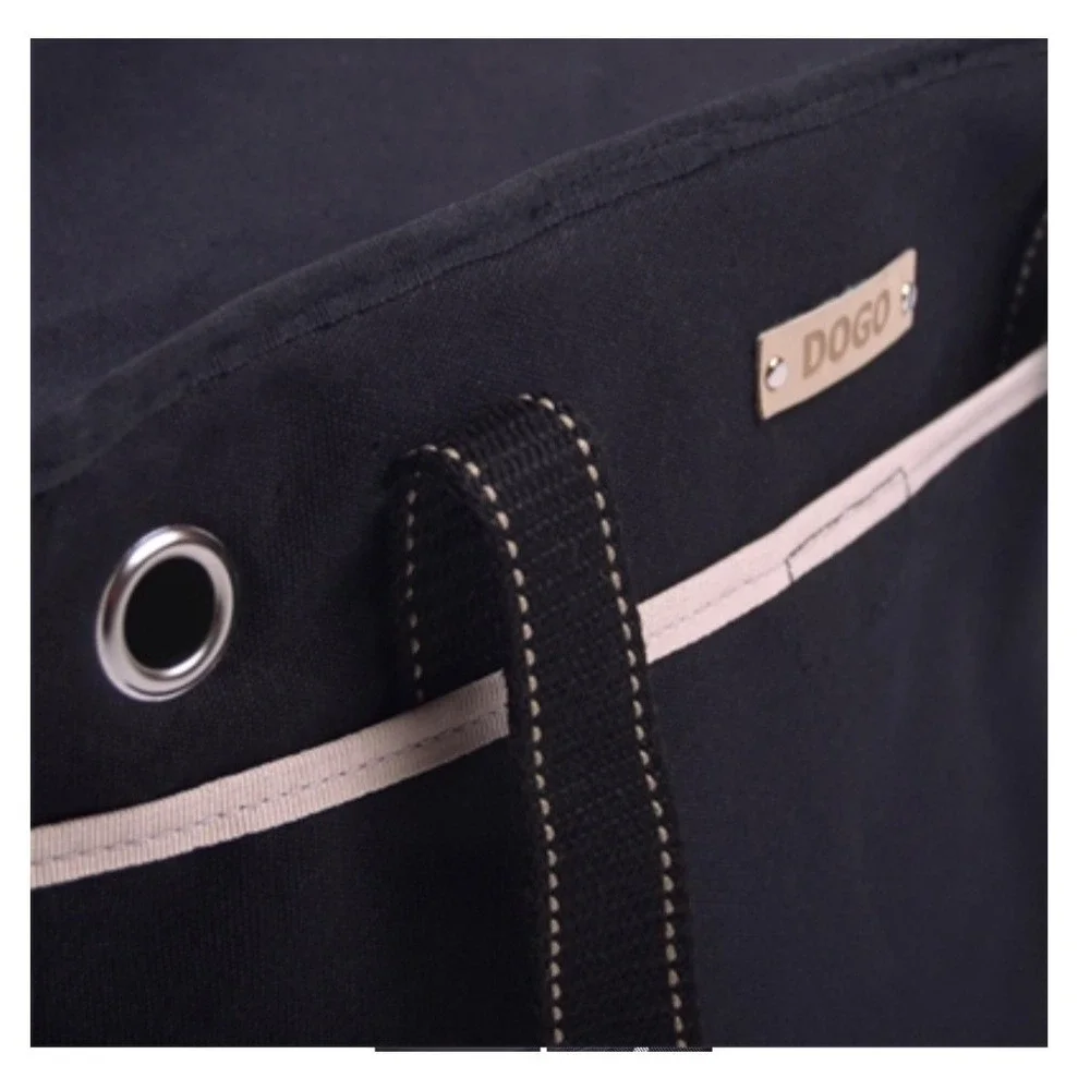 Dogo Big Black Tote Pet Carrier